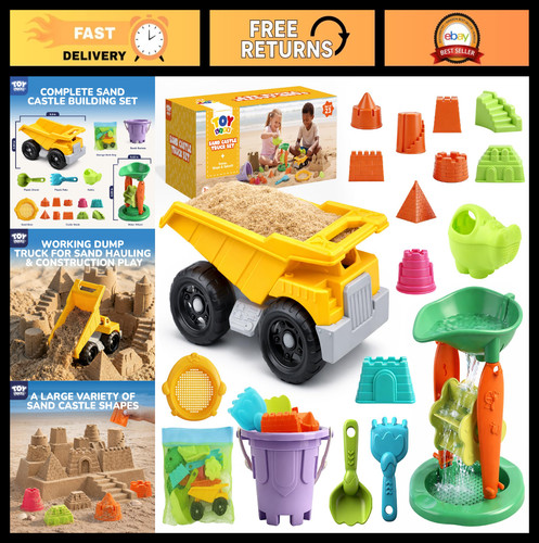 Beach sand toy set - 23-pc,