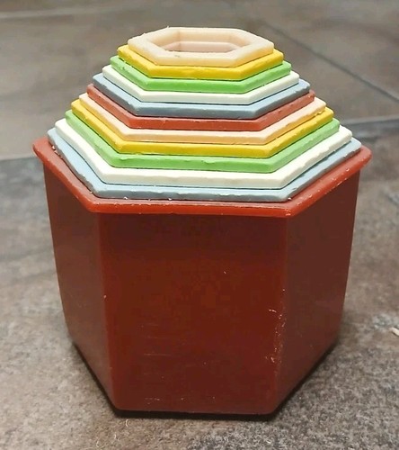 Vintage stacking toys - toys, set