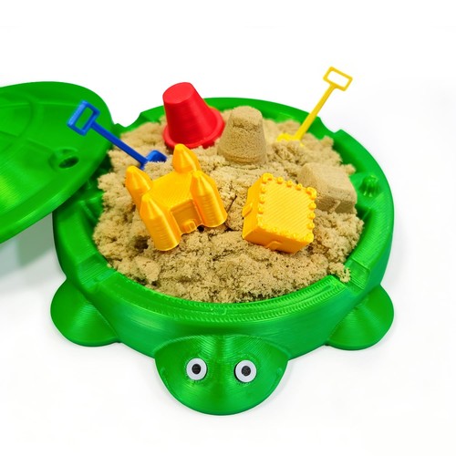 Mini turtle sandbox zen garden - sandbox,