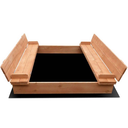 Nnedsz wooden outdoor sandpit - wooden,