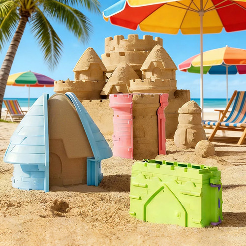 Kids summer sand snow castle - kids,