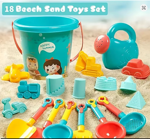 18pcs kids beach toy - toy, set