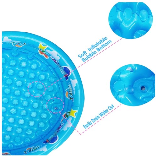 Blue kids outdoor - kids, pool,