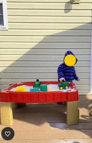 Large sand box for kids - sand,