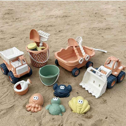 Kids sand play set - kids, trolley